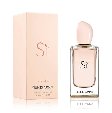 si eau de toilette giorgio armani